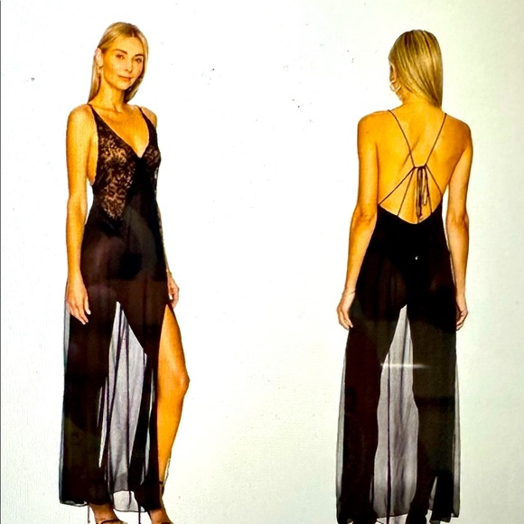 Free People Other - NWOT Free People Current Obsession Maxi Slip Sz: Small